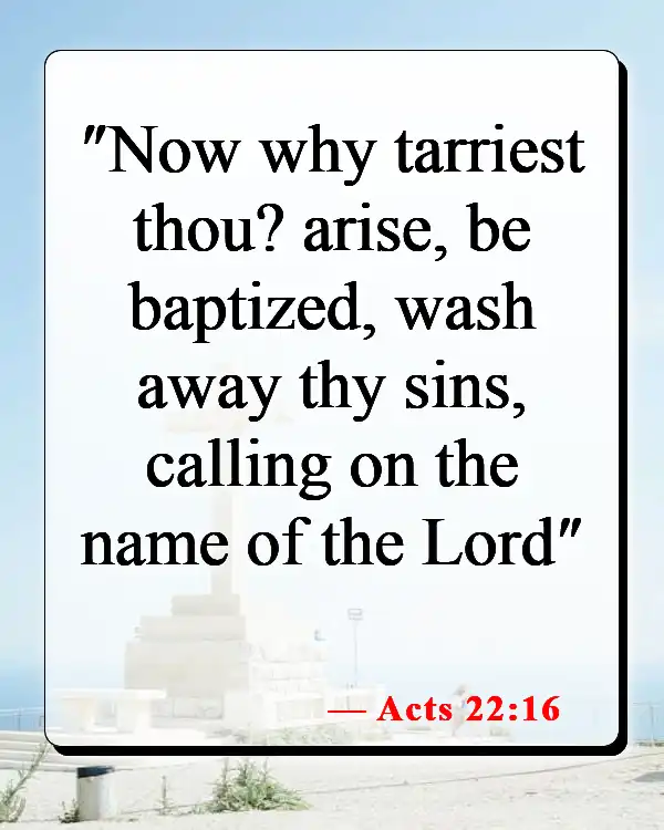 Bible Verses About cleaning (Acts 22:16)