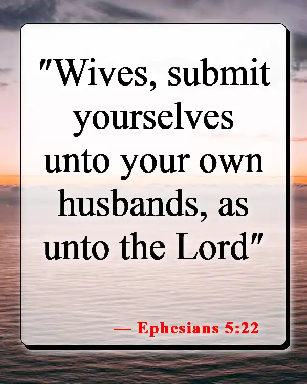 Bible Verses About The Family Home (Ephesians 5:22)
