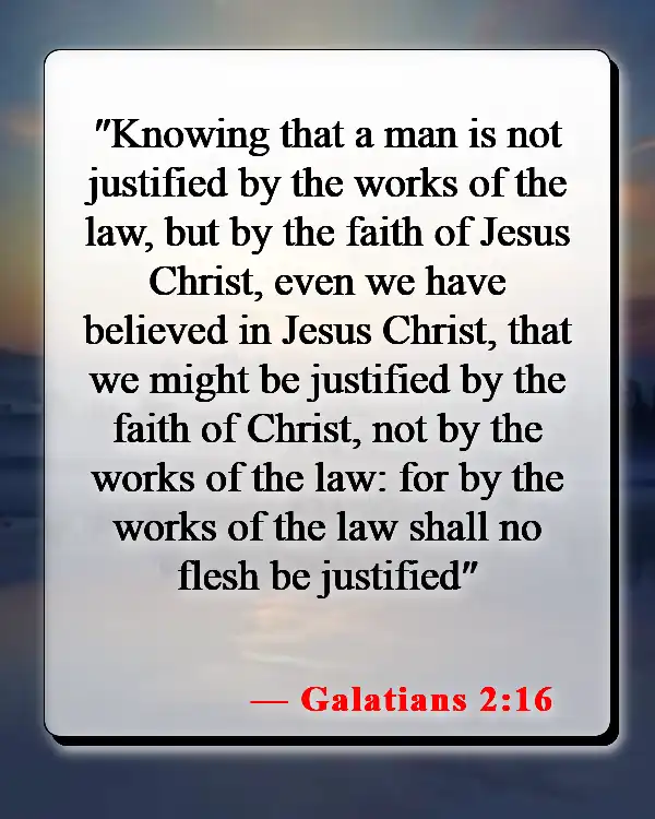Bible Verses About Not Being Good Enough For God (Galatians 2:16)