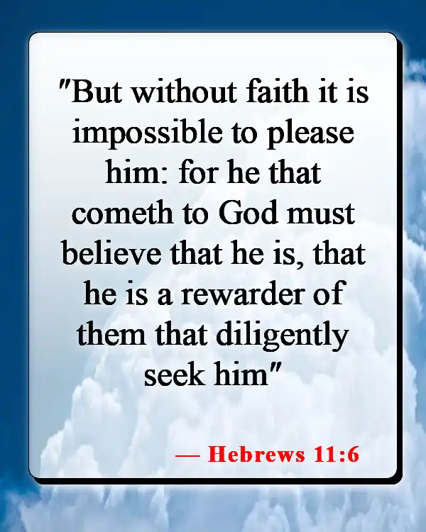 Bible Verses About Not Being Good Enough For God (Hebrews 11:6)
