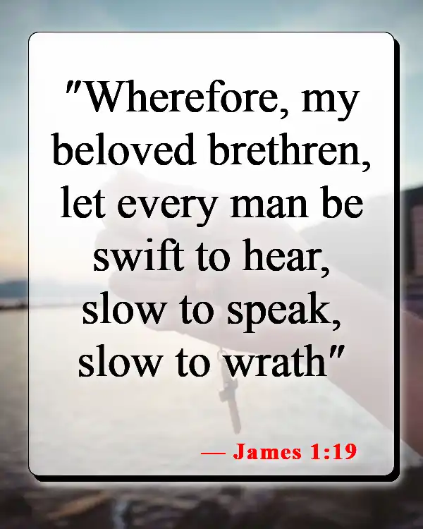 Bible Verses About The Family Home (James 1:19)