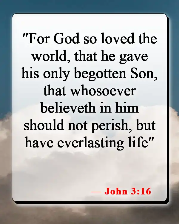 Bible Verses About Babies Going To Heaven (John 3:16)