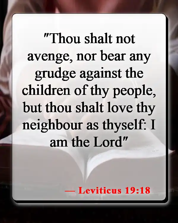 Bible Verses About Confusion In Love​ (Leviticus 19:18)