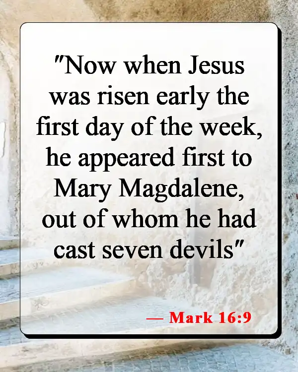 Bible Verses About Morning Prayer (Mark 16:9)