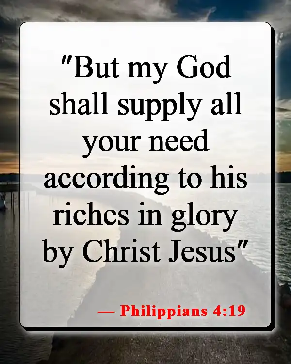 Bible Verses About Death Of A Pet (Philippians 4:19)