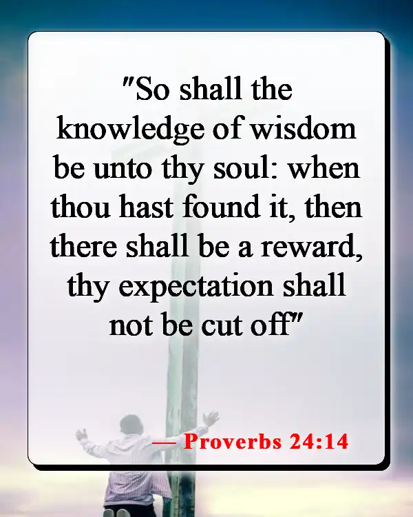 Bible Verses About Returning Home (Proverbs 24:14)