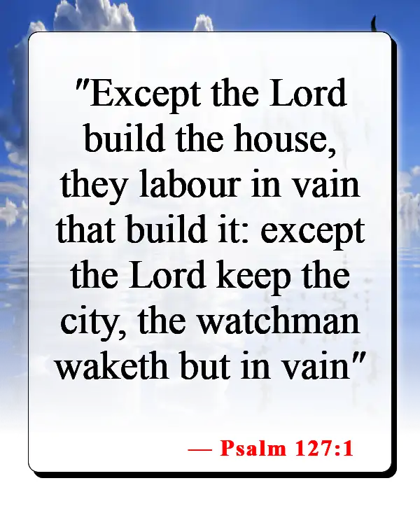 Bible Verses About Children's Innocence (Psalm 127:1)