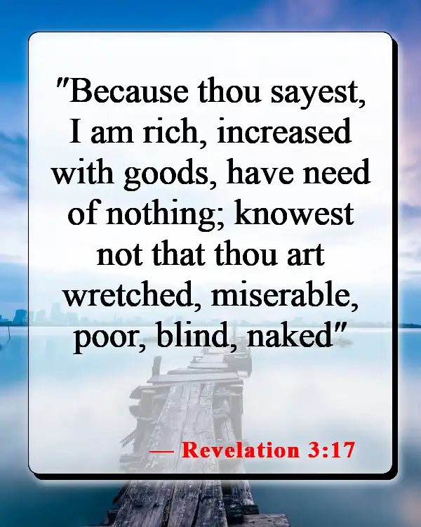 Bible Verses About Not Being Good Enough For God (Revelation 3:17)
