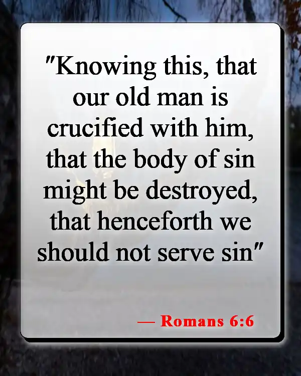 Bible Verses About Seeing Yourself As God Sees You (Romans 6:6)